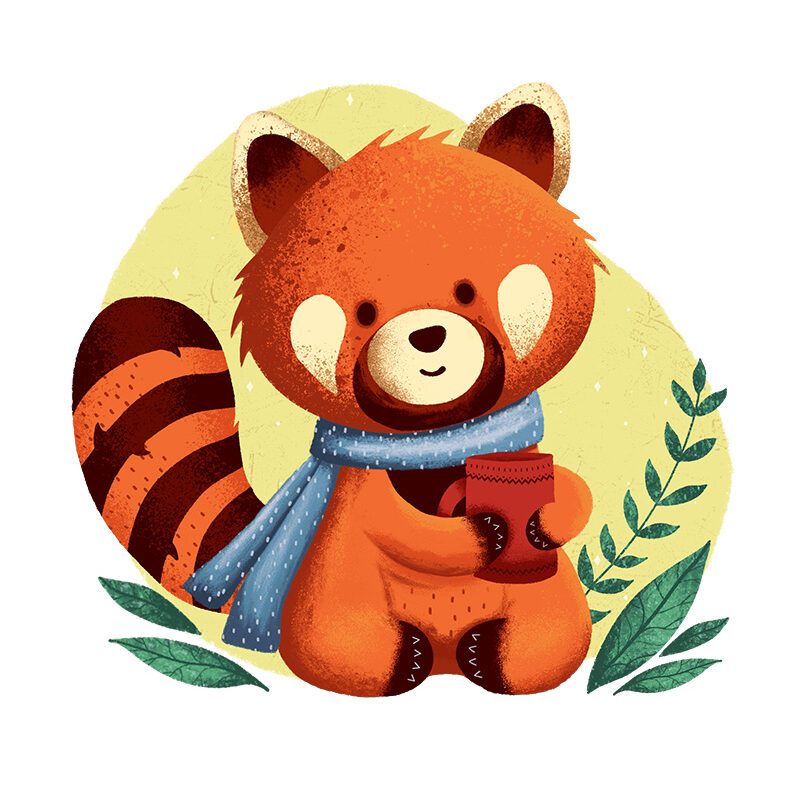 Red Panda | Totebag - Afbeelding 3