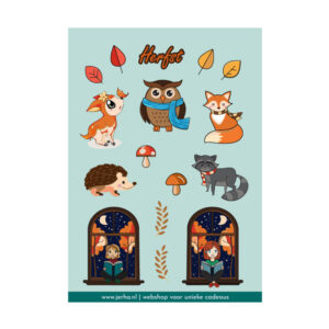 Herfst | stickervel
