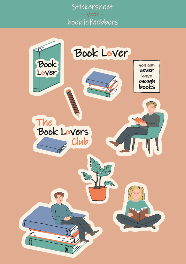 Book Illustrations - Stickers - Afbeelding 3