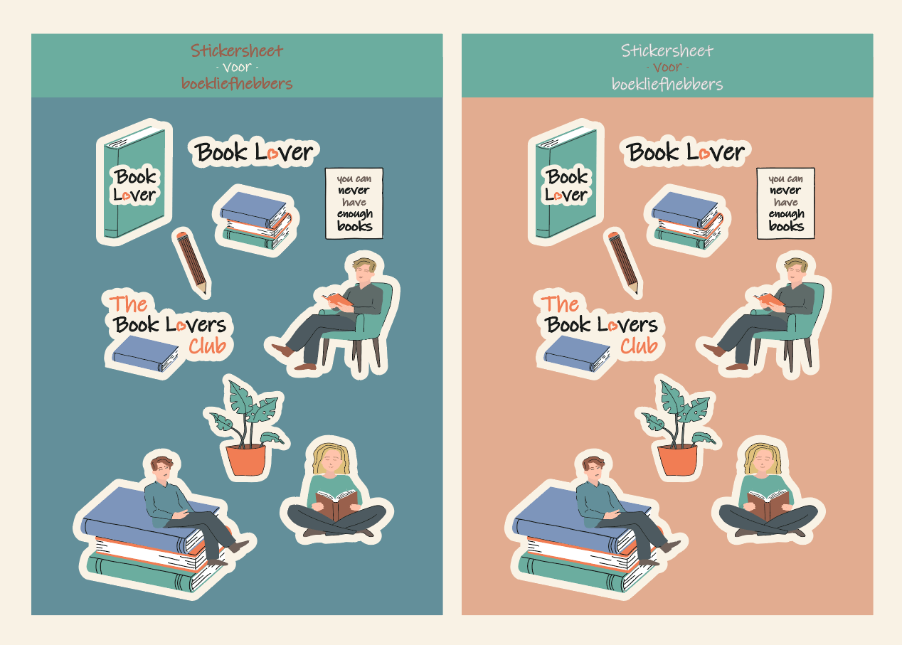 Book Illustrations - Stickers